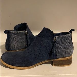 Toms Deia Navy Suede Radial Per/Farren boot
